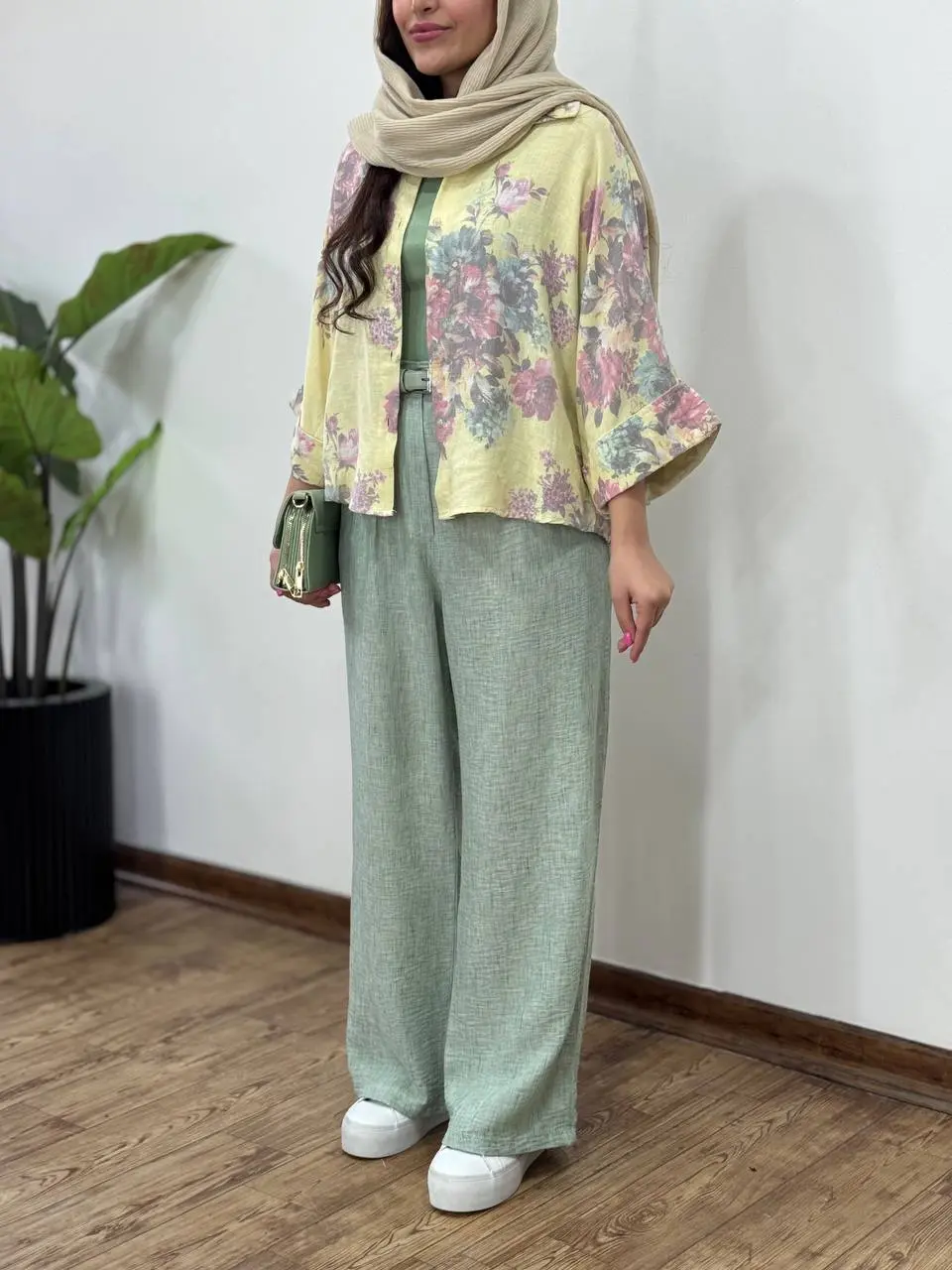 شلوار لینن زارا 1 (با ارسال رایگان)